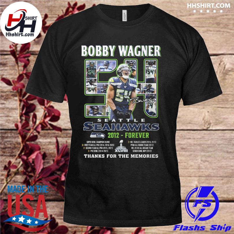 Seattle Seahawks Bobby Wagner 2012 Forever thanks for the memories