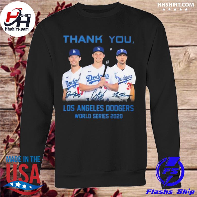 Thank you los angeles dodgers world series 2021 champions shirt