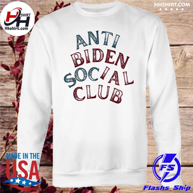 Anti Biden Social Club Sweatsuit Set: Women's Apparel, Shirts, and