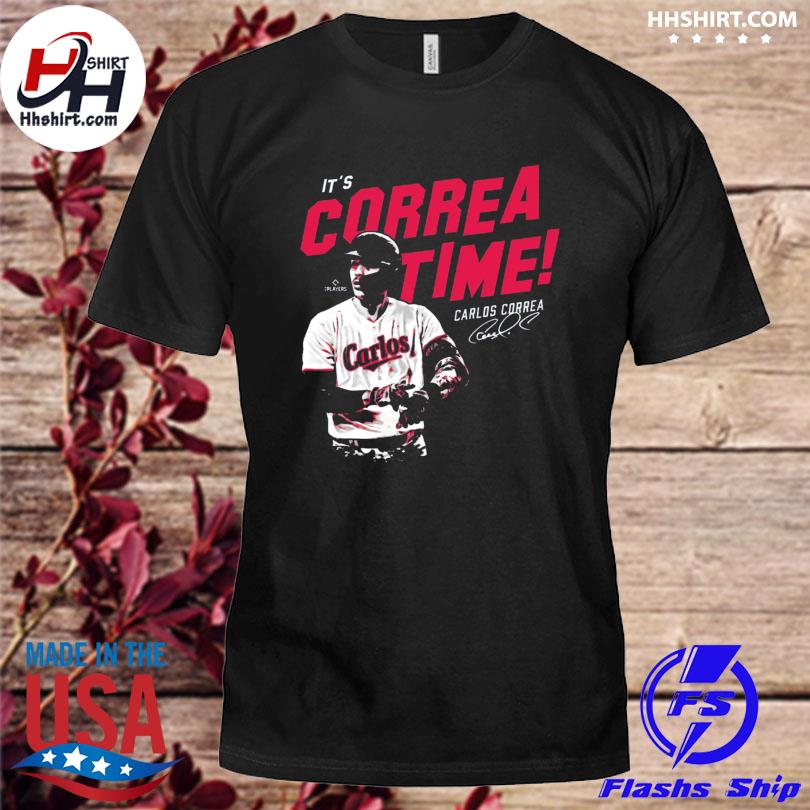 Carlos Correa what time is it Houston Astros t-shirt, hoodie, sweater, long  sleeve and tank top