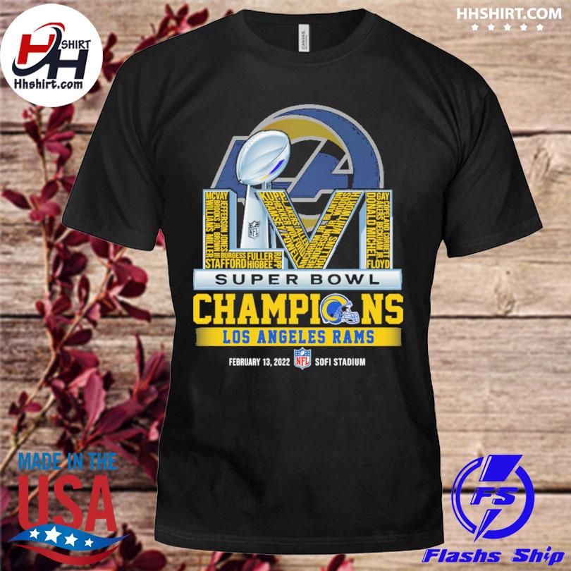 Official Los Angeles Rams Super Bowl Champions 2022 Shirt, hoodie