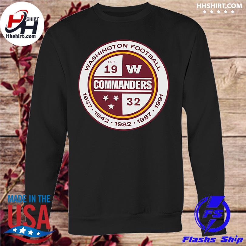 Official Washington Commanders T-Shirts, Commanders Tees, Shirts