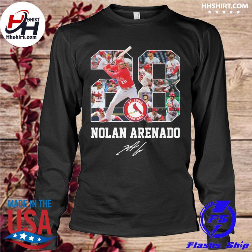 Official Nolan Arenado St. Louis Cardinals Signature Series Comfort Colors  Shirt, hoodie, sweater, long sleeve and tank top