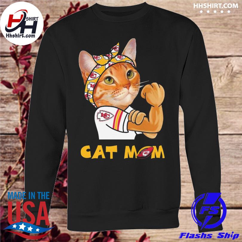 Kansas City Chiefs cat Mom shirt, hoodie, sweater and v-neck t-shirt