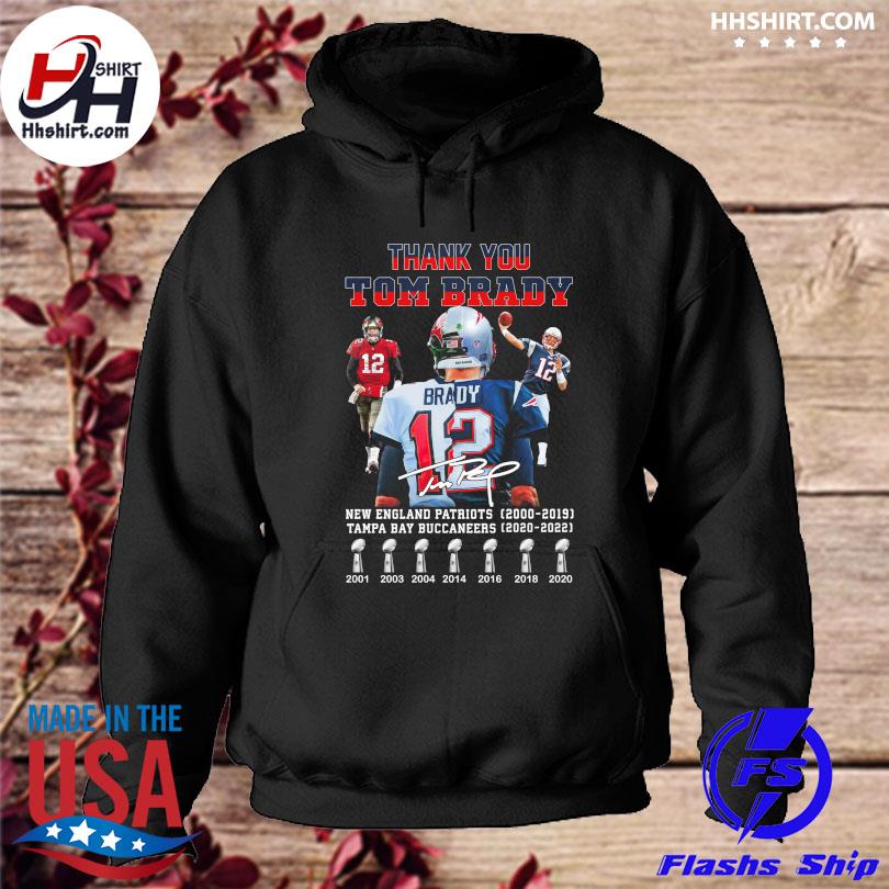 Thank You Tom Brady Patriots Football 2020 T-Shirt, hoodie, sweater and  long sleeve