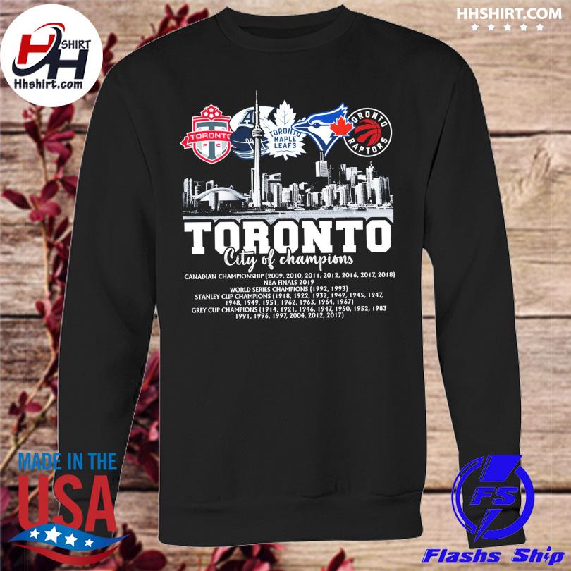 Toronto Maple Leafs Toronto raptors city of Champions 2022 shirt, hoodie,  sweater, long sleeve and tank top