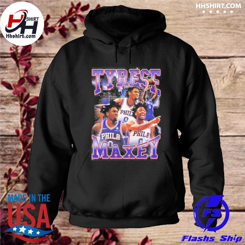 Tyrese Maxey Philadelphia 76ers 90s Style Vintage Shirt