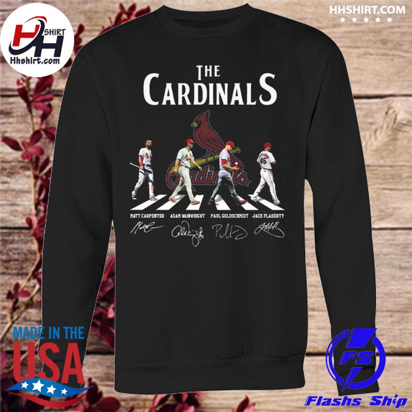 Official St Louis Cardinals Adam Wainwright Albert Pujols And Yadier Molina  Signatures T-Shirt - Teespix - Store Fashion LLC
