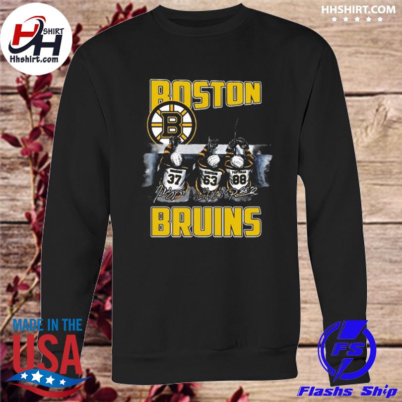 Boston Bruins Brad Marchand David Pastrnak Signatures shirt, hoodie,  sweater, long sleeve and tank top