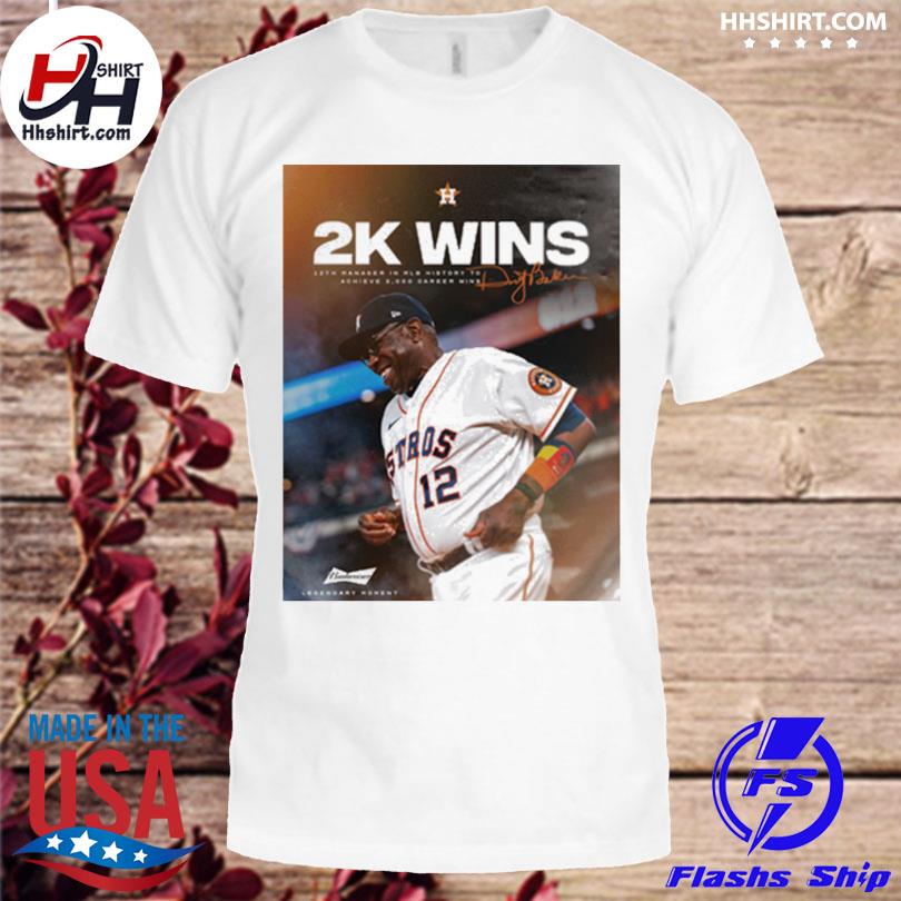 Congrats Dusty Baker Makes MLB History 2000 Career Wins T-Shirt