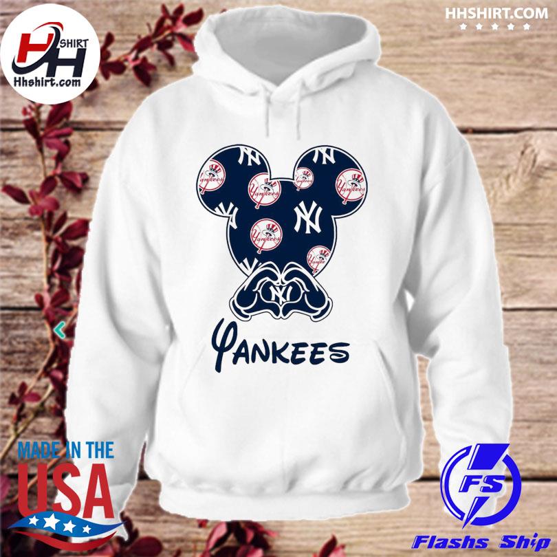 Mickey Mouse Hat New York Yankees logo baseball 2023 shirt, hoodie,  longsleeve tee, sweater