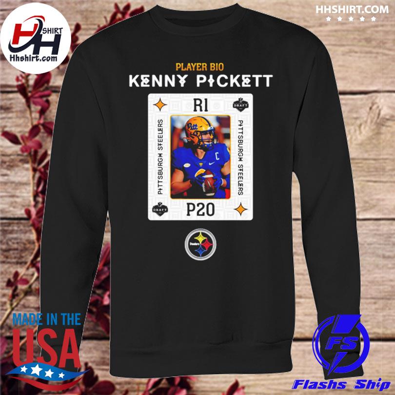 Player Bio Kenny Pickett Pittsburgh Steelers NFL Draft 2022 T-Shirt,  hoodie, sweater, long sleeve and tank top