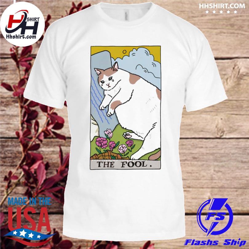 Sad Cat Meme The Fool Tarot Shirt, hoodie, longsleeve tee, sweater
