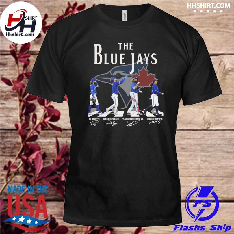 Toronto Blue Jays players Abbey Road sigantures shirt, hoodie