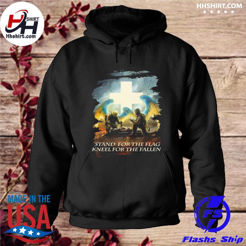 Ukraine stand for the flag kneel for the fallen hoodie