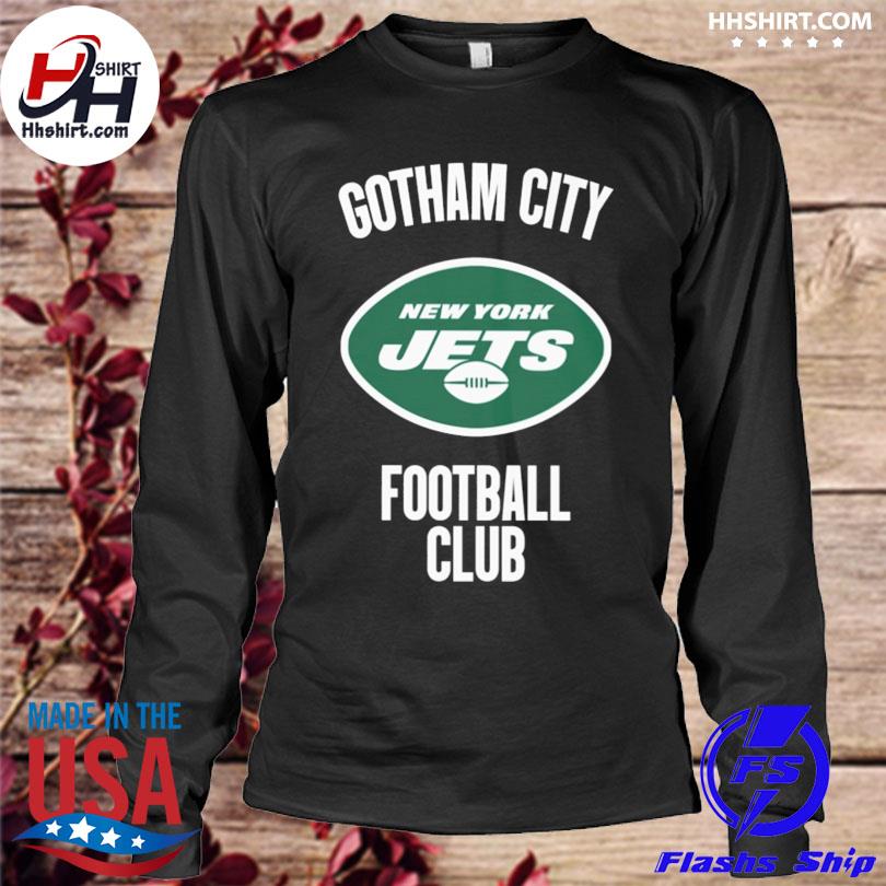 New York Jets team gotham city American football logo shirt