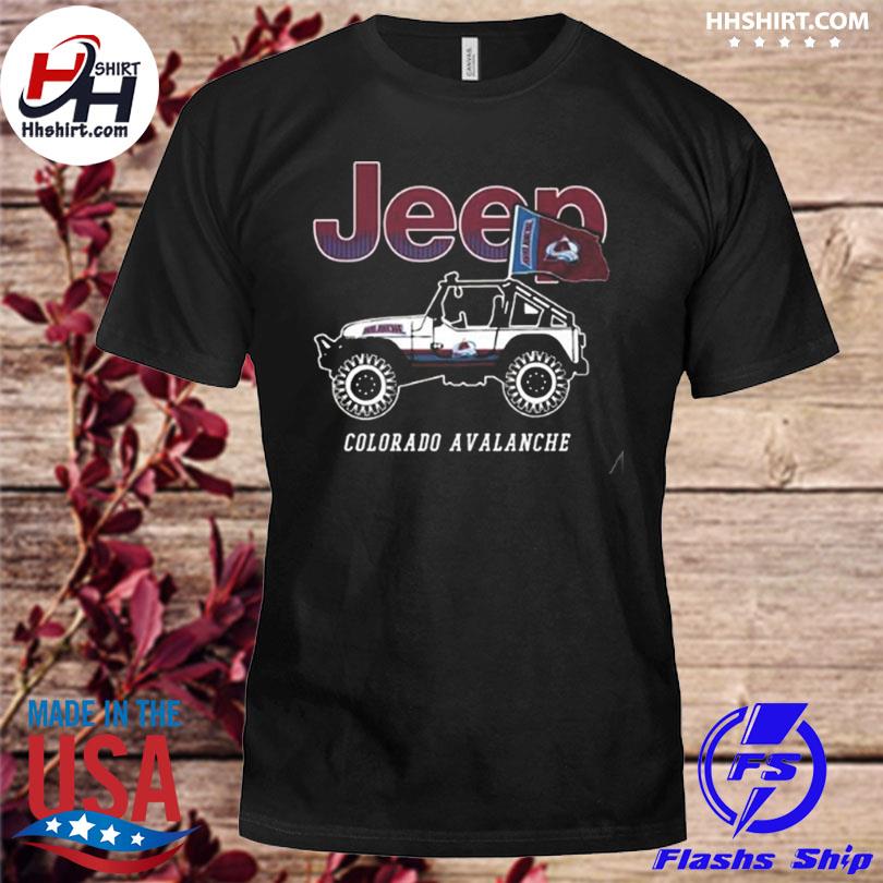 Jeep 2022 stanley cup champions colorado avalanche shirt