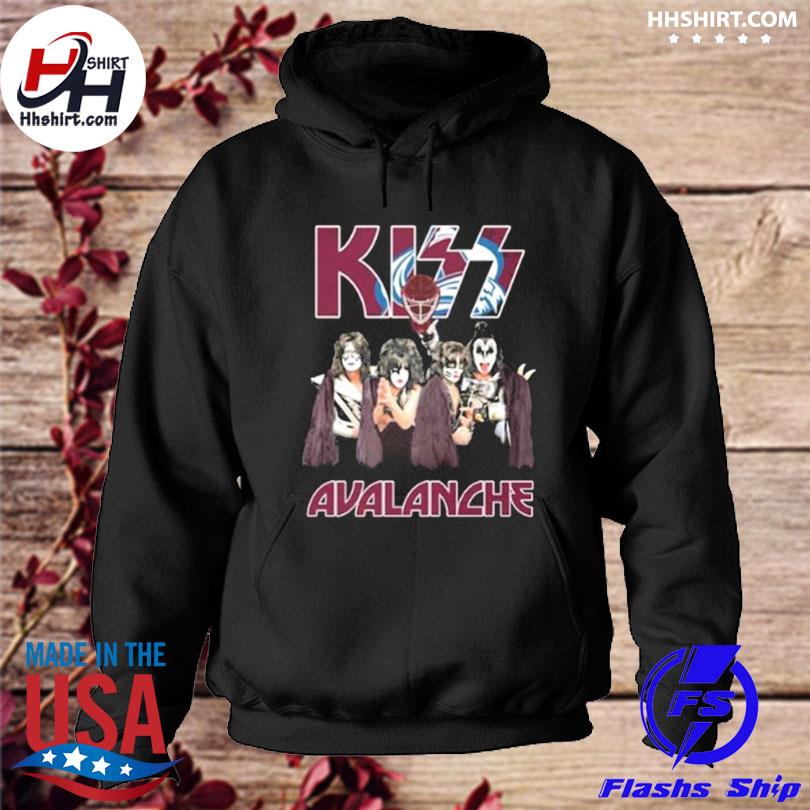 Kiss Band 2022 stanley cup champions colorado avalanche s hoodie