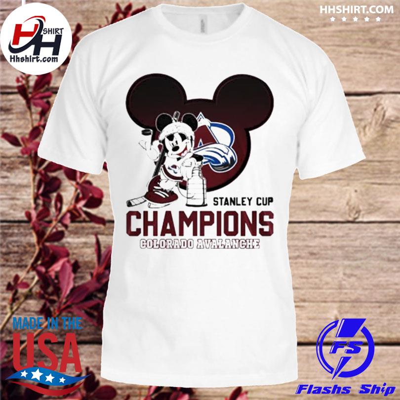 NHL Stanley Cup Champions Colorado Avalanche x Disney Mickey Mouse