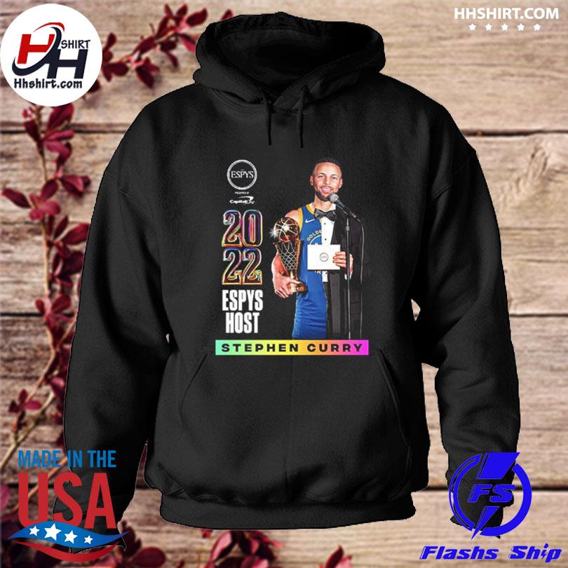 Nba golden state warriors stephen curry nba champions finals mvp and 2022 espys host s hoodie