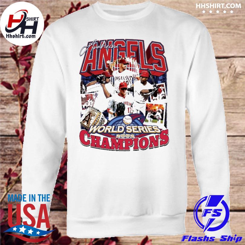 2002 Anaheim Angels Shirt2002 Anaheim Angels World Series 