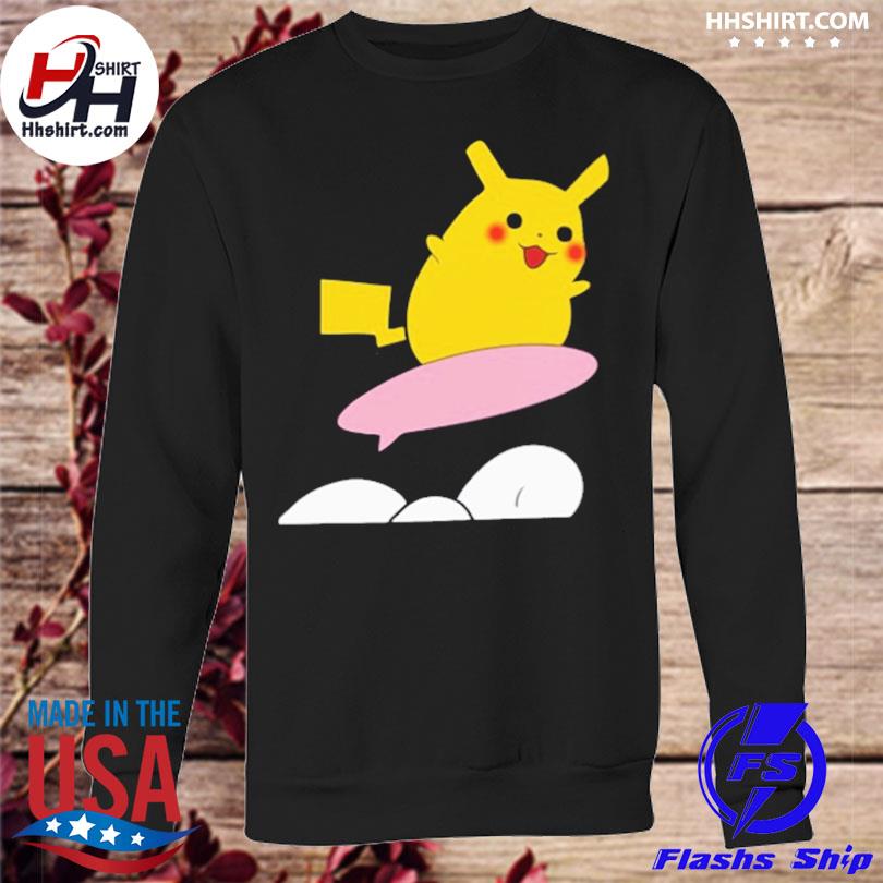 Surfing store pikachu hoodie