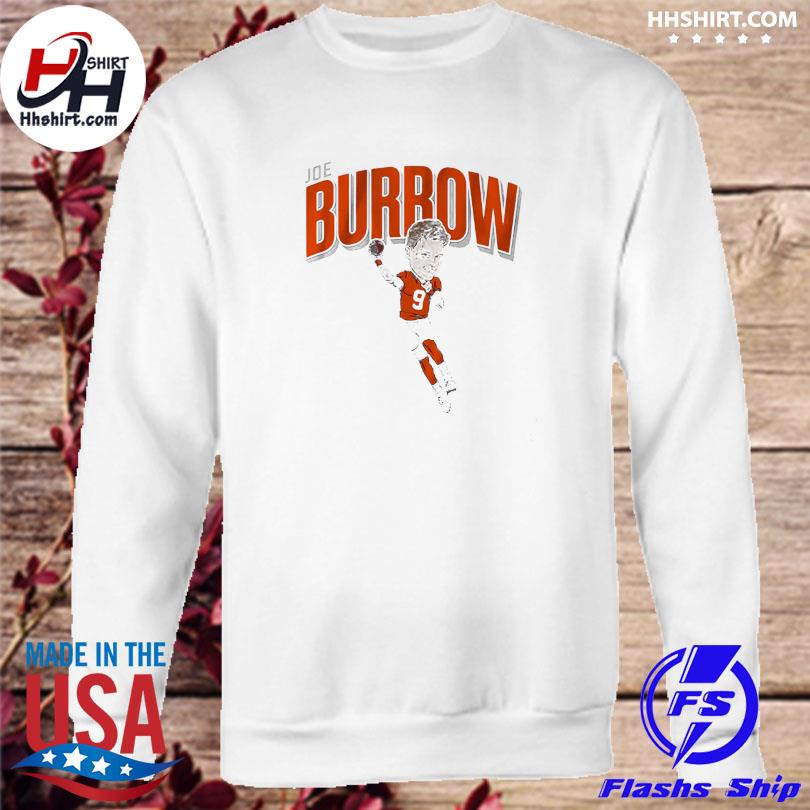 Cincinnati Bengals Joe Burrow Caricature Shirt, hoodie, sweater, long  sleeve and tank top