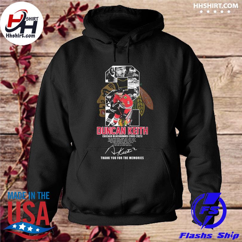 2 Duncan Keith Chicago Blackhawks 2005 2021 shirt, hoodie, tank top,  sweater and long sleeve t-shirt