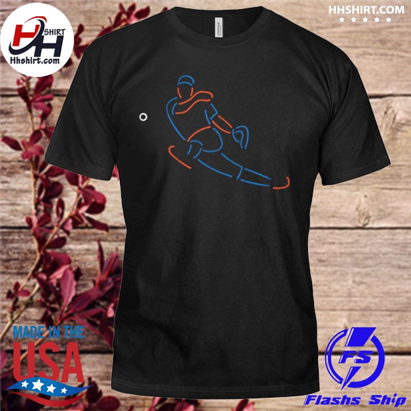 Jeff McNeil New York Mets Flying Squirrel Men's T-Shirt Black LG RARE