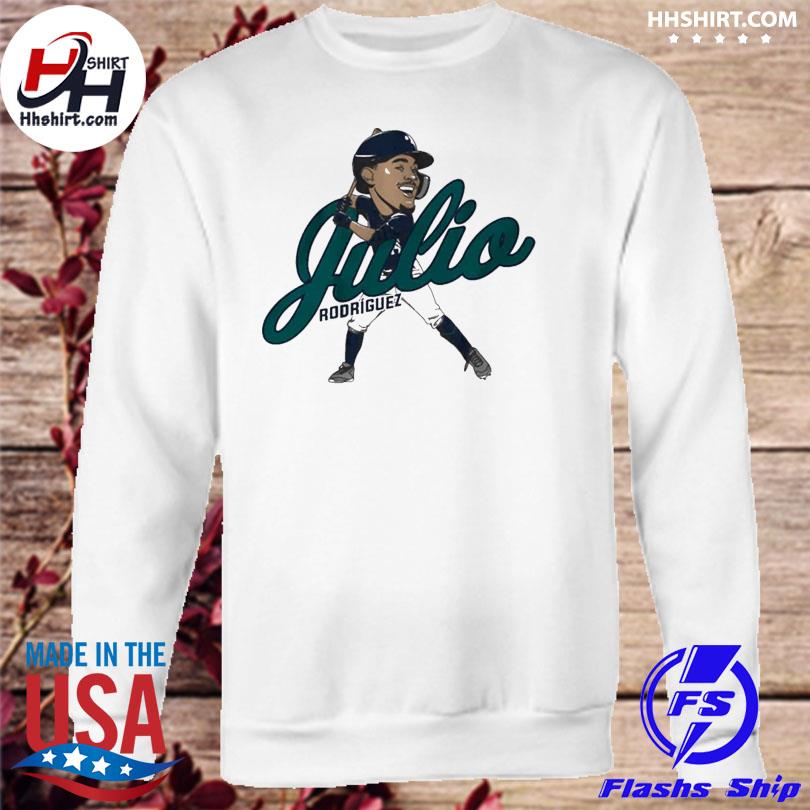 Julio Rodriguez Caricature Shirt, hoodie, sweater, long sleeve and