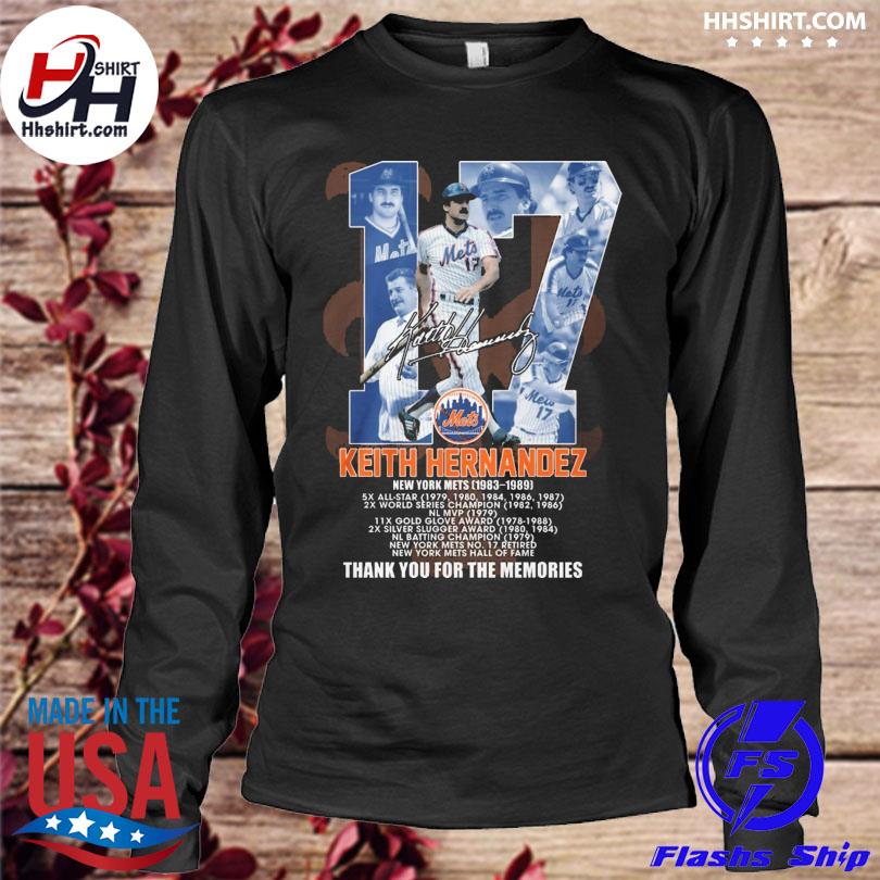 Keith Hernandez New York Mets 1983 1989 Thank You For The Memories  Signature Shirt - Bring Your Ideas, Thoughts And Imaginations Into Reality  Today