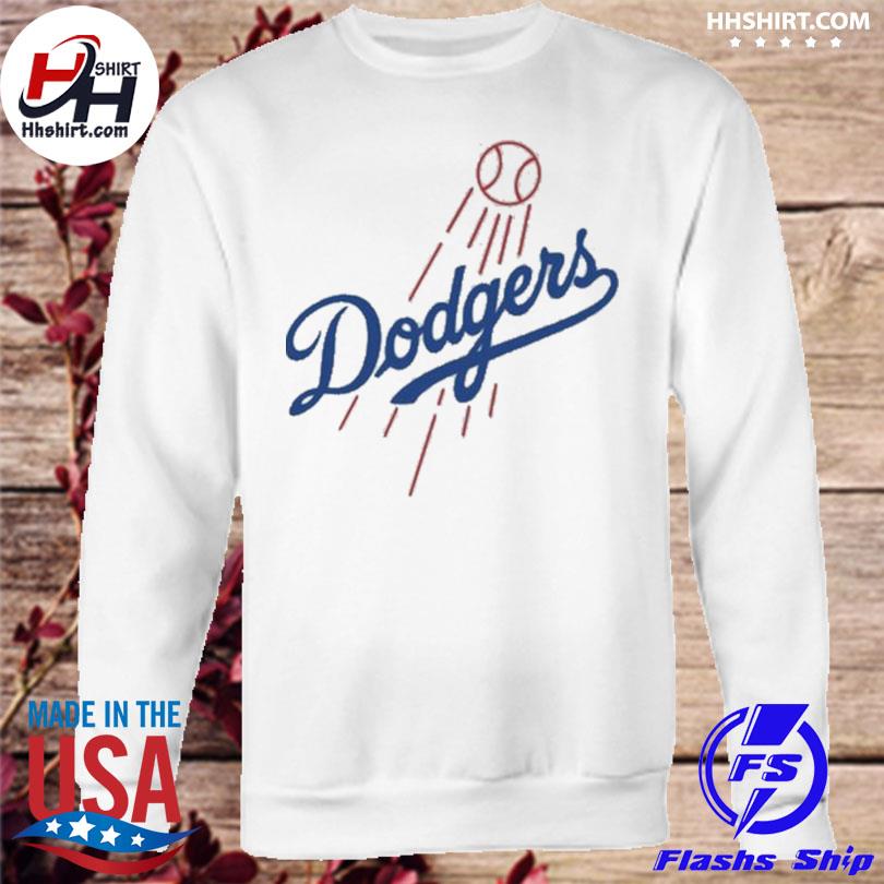 Los Angeles Dodgers Team Emblem White Tee