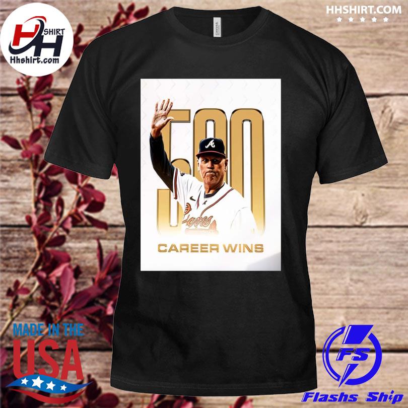 Atlanta Braves Brian Snitker 500 Wins Snitker shirt, hoodie, sweater, long  sleeve and tank top