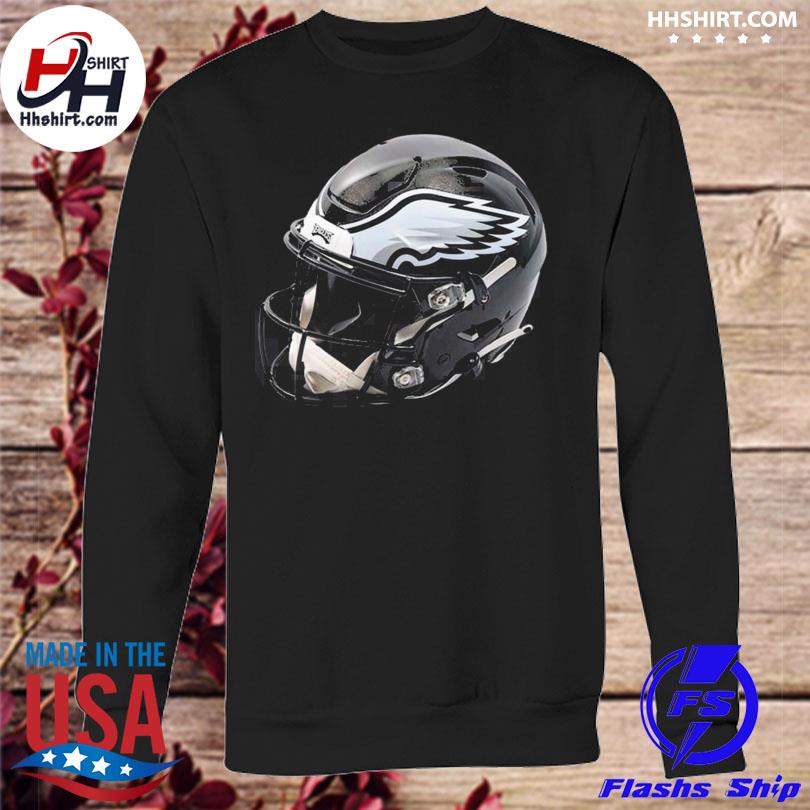 Philadelphia Eagles Black Alternate Helmet Coming Unisex T-Shirt