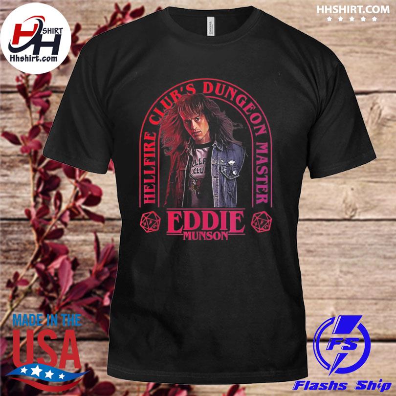 Stranger things 4 eddie munson hellfire club dungeon master shirt