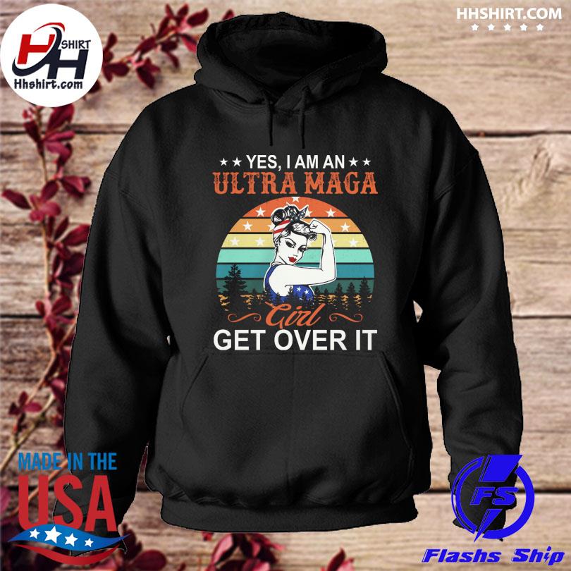 Strong woman ys I am a ultra mage girl get over it vintage s hoodie