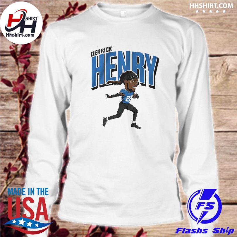 Tennessee Titans Derrick Henry Logo Long sleeve shirt