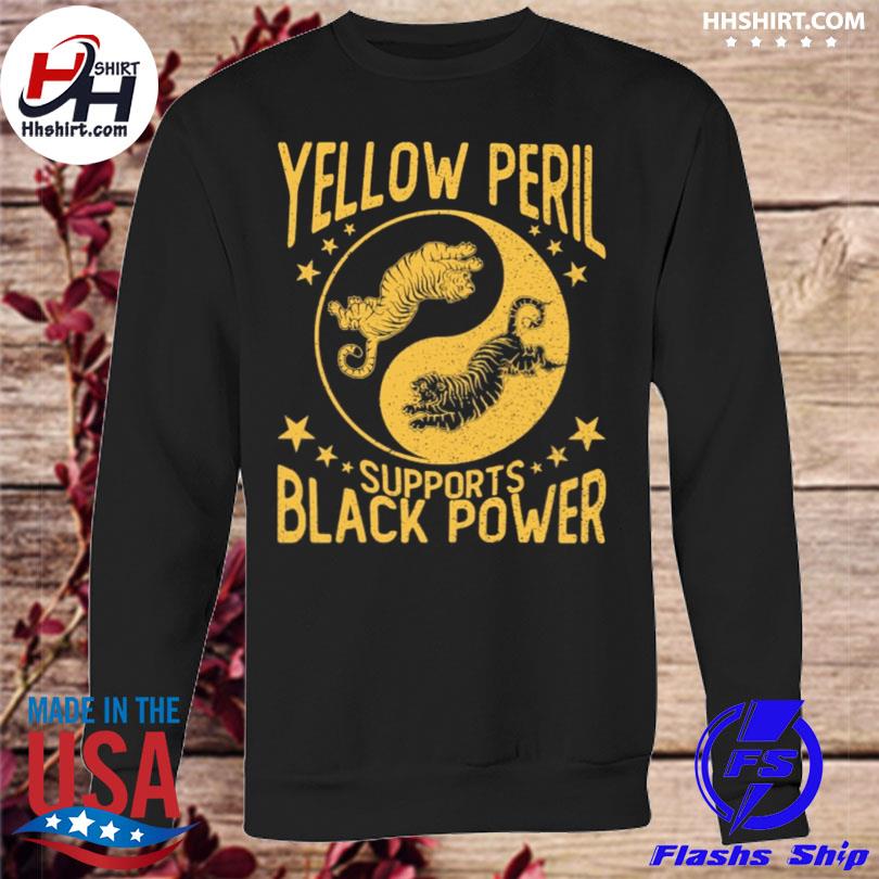 Yellow peril for 2024 black power shirt