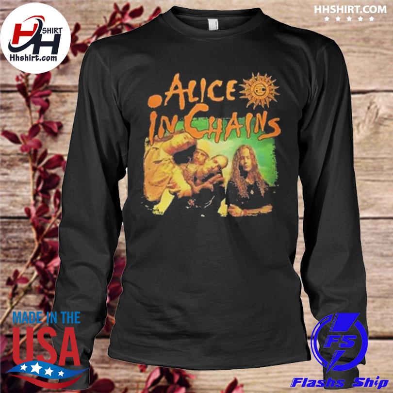 80's retro art alice in chains band shirt, hoodie, sweater, long