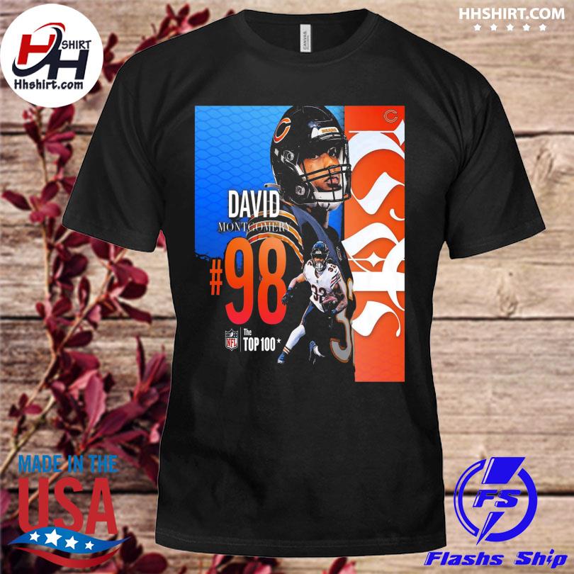 David montgomery the nfl top 100 players of 2022 shirt, hoodie, longsleeve  tee, sweater