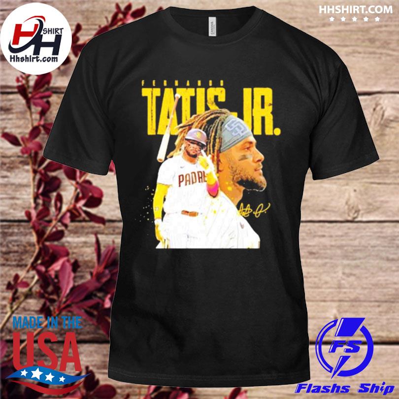 Fernando Tatis Jr San Diego Padres Player Signature Unisex T-Shirt - REVER  LAVIE