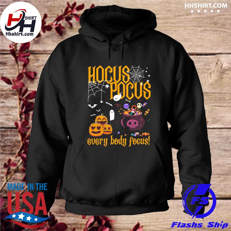 Hocus pocus everybody focus halloween s hoodie