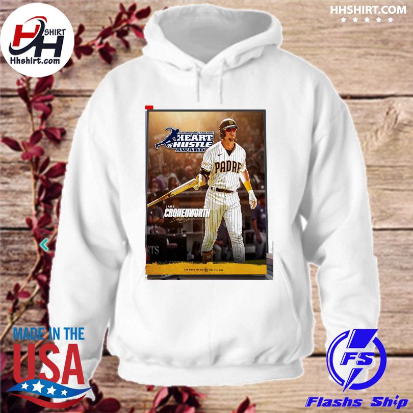 Jake cronenworth mlbpaa heart and hustle award winner shirt, hoodie,  longsleeve tee, sweater