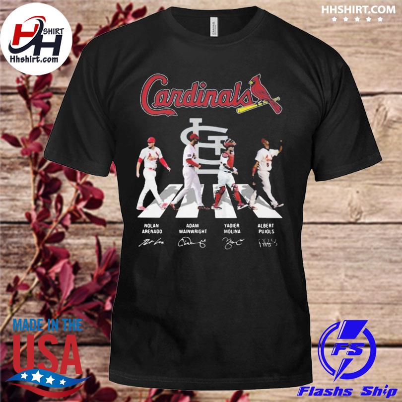 St. Louis Cardinals Nolan Arenado Adam Wainwright Yadier Molina