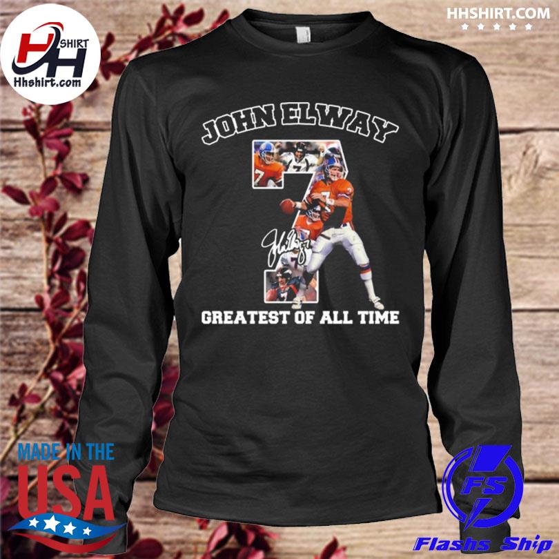 Denver Broncos 7 John Elway Signature 3D Hoodie All Over Print - T-shirts  Low Price