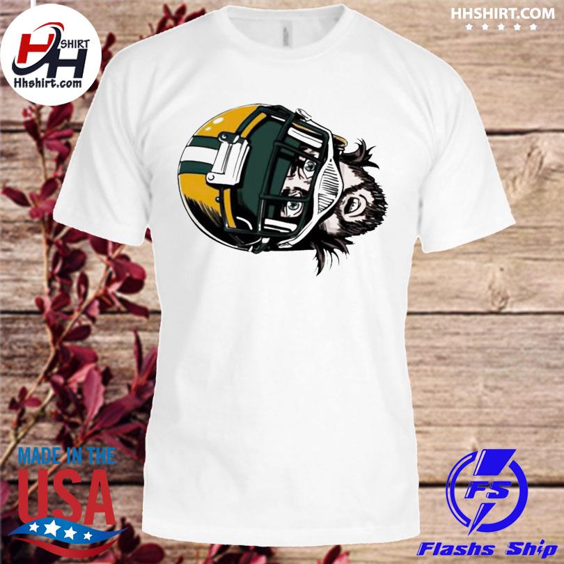 Aaron rodgers face green bay packers shirt, hoodie, longsleeve tee, sweater