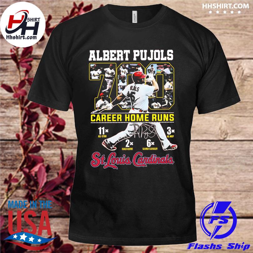 Albert Pujols 700 Home Runs St Louis Lovs you shirt, hoodie