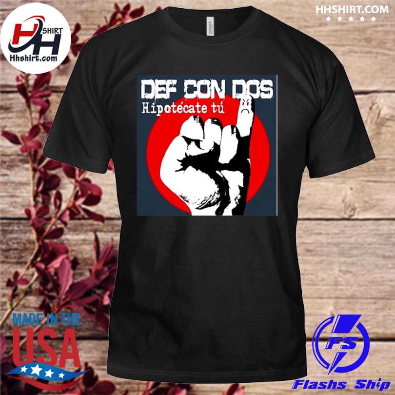 Def con dos hipotcate t album cover shirt