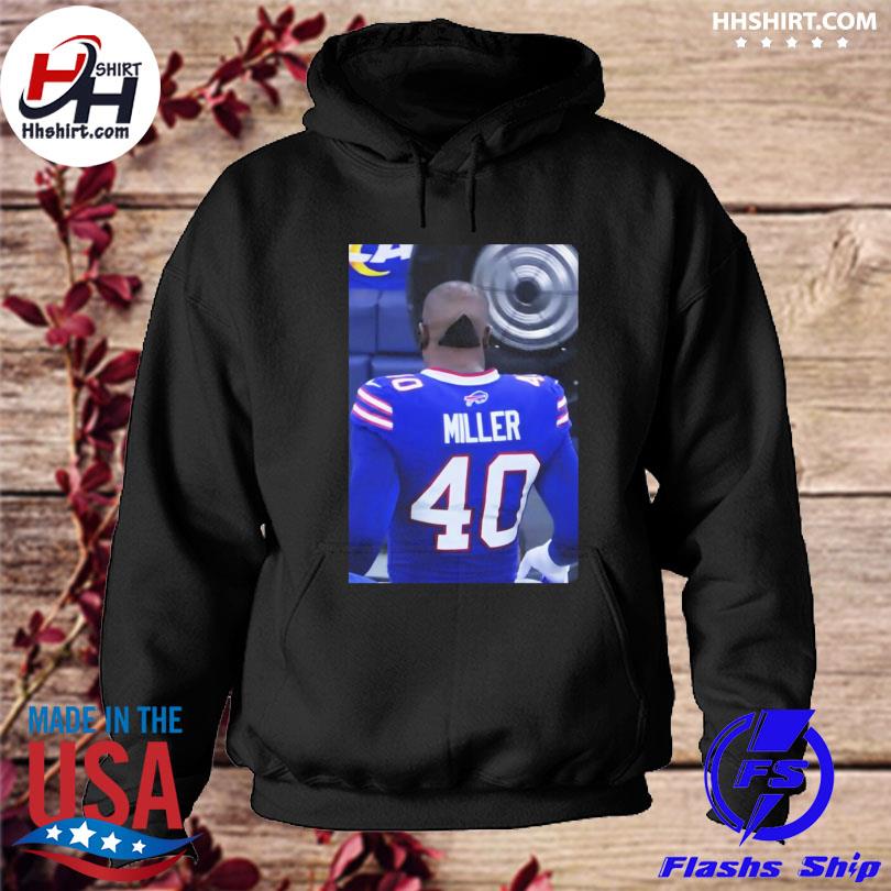 Bills von miller sporting a new haircut shirt, hoodie, sweater, long sleeve  and tank top