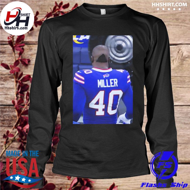 Official Bills von miller sporting a new haircut shirt, hoodie, sweater,  long sleeve and tank top